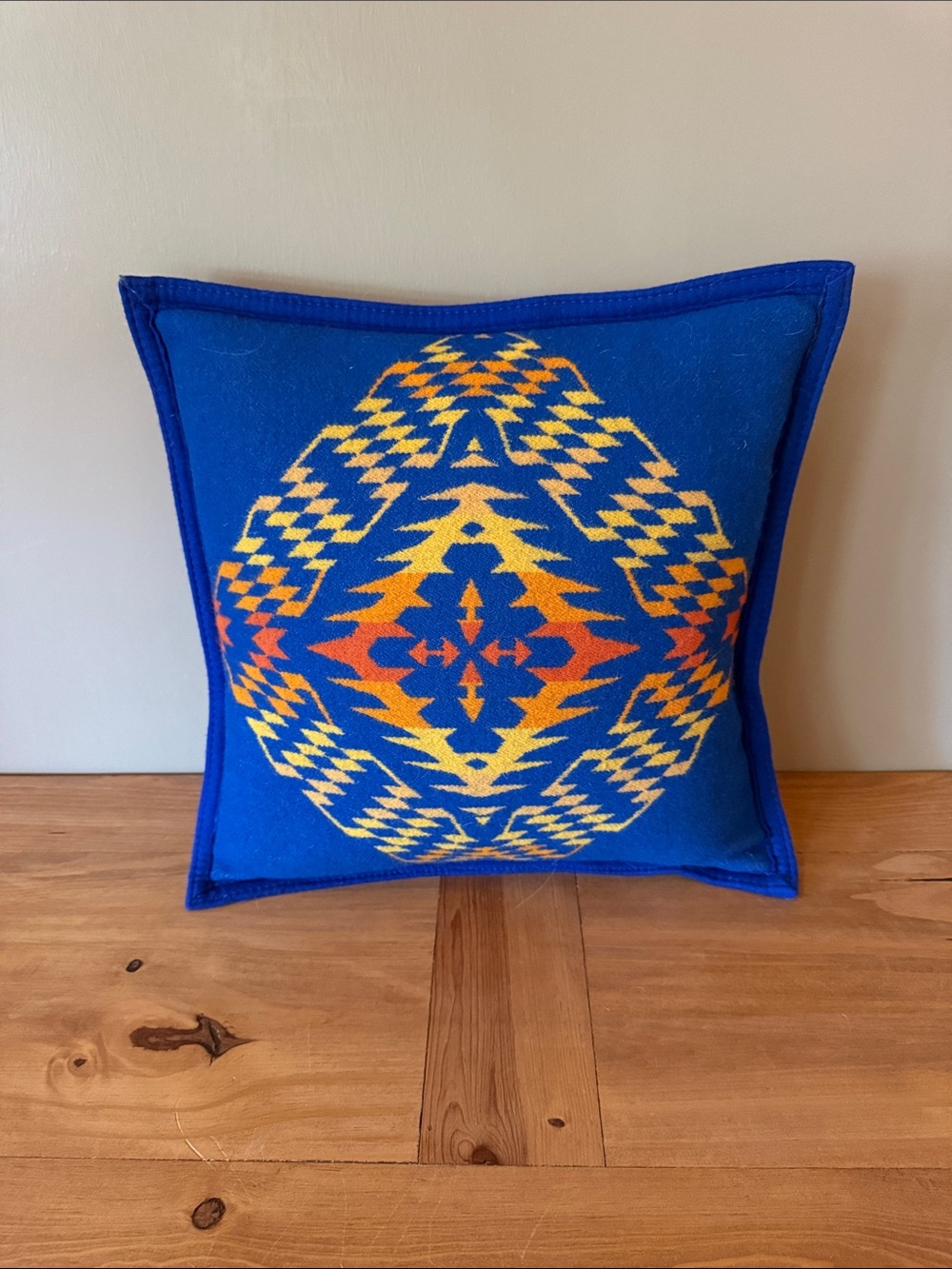 PENDLETON WOOL PILLOW•REVERSIBLE•LIKE NEW